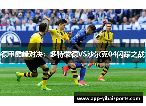 德甲巅峰对决：多特蒙德VS沙尔克04闪耀之战