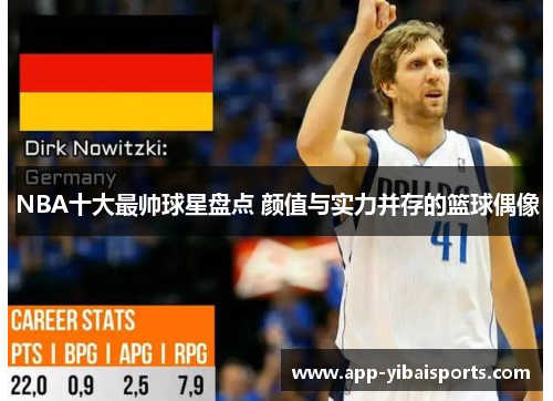 NBA十大最帅球星盘点 颜值与实力并存的篮球偶像